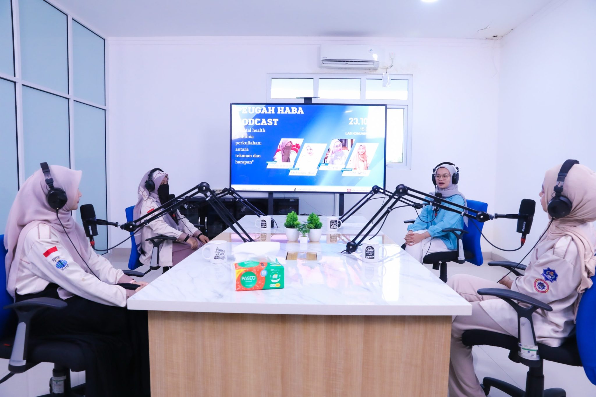 UTU Bahas Kesehatan Mental Mahasiswa Lewat Podcast Peugah Haba Session